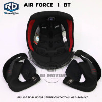 ราคา นวมหมวกกันน็อค ชุดนวมหมวกกันน็อค INDEX RD รุ่น Air force 1 BT size M L XL XXL นวมแก้ม นวมบน (19606853883)