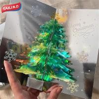 ราคา DS การ์ดคริสมาสต์3D การ์ดอวยพร การ์ดอวยพรคริสต์มาส การ์ดของขวัญคริสต์มาส ปีใหม่ องขวัญวันคริสต์มาส ของขวัญปีใหม่ christmas card (21021180844)