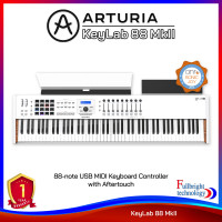 ราคา Arturia KeyLab 88 MkII USB MIDI Keyboard Controller with Software คีย์บอร์ดคอนโทรลเลอร์ 88 คีย์ รับประกันศูนย์ไทย 1 ปี (14770504128)