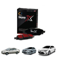 ราคา Compact Nano X ผ้าเบรคหน้า ผ้าเบรคหลัง TOYOTA ALTIS โตโยต้า อัลติส ทุกรุ่น ปี 2001 2022 (14509017386)