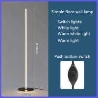 ราคา โคมไฟตั้งพื้น LED วอร์มไลท์แนวตั้งที่ทันสมัยและเรียบง่าย โคมไฟตั้งพื้น โคมไฟอ่านหนังสือ โคมไฟห้องนอน โคมไฟตั้งพื้น โคมไฟอ่านหน (19543091257)