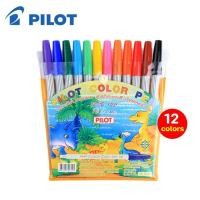 ราคา ปากกาเมจิกสี 12 สี ตราไพล็อต Pilot ขนาดหัว 1 5 มม 12 แท่ง 12 สี ปากกาสีเมจิก ปากกาสีน้ำ ปากกาตกแต่ง ปากกาเมจิก Pilot 12 สี ปากกาเมจิก 12 สี color pen (13198073913)