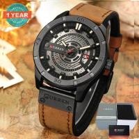 ราคา Curren นาฬิกาข้อมือผู้ชาย แท้ 100 สปอร์ตเต็มขั้นลุยไปได้ทุกที่ แสดงวันที่ สายหนังทนทาน รุ่น C8301 พร้อมกล่องนาฬิกา CURREN เท่ห์ (175675112)