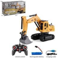 ราคา Suitable For RC Remote Control Excavator Crane Dump Truck Mixer truck Bulldozer Car Engineering Vehicle Toy Toys Gifts Eight channel for Children Kids (19899166040)