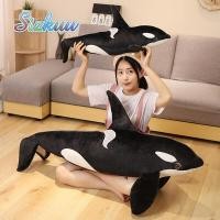 ราคา Sizkuu ใหม่เหมือนจริง Orcinus Orca ของเล่นตุ๊กตาเพชฌฆาตฉลามตุ๊กตาผ้าปลาใหญ่ของขวัญวันเกิดเด็กยัดไส้ Binatang Laut (18467595702)