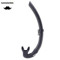 ราคา คุณภาพสูงท่อช่วยหายใจFullเปียกยืดหยุ่นซิลิโคนดำน้ำอุปกรณ์ดำผิวน้ำ (7672063499)