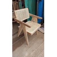 ราคา เก้าอี้ไม้สักผสมหวาย teak wood rattan dining chair with arms พร้อมส่ง ส่งฟรี เก้าอี้ เก้าอี้มินิมอล เก้าอี้ไม้ เก้าอี้ไม้สัก (14917075155)