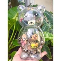 ราคา ออมสินหมี กระปุกออมสินหมีน่ารัก ออมสินสีใส ออมสินน้องหมี กระปุกออมสิน (12156620324)