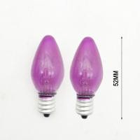 ราคา หลอดไฟศาลเจ้า ไฟหิ้งพระ หลอดปิงปอง หลอดจำปา ขั้วเกลียวเล็ก E12 ขนาด 7W สีแดง ขนาด 7 วัตต์ หลอดศาลเจ้า (20918833665)