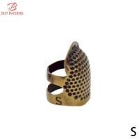 ราคา BC ปลอกป้องกันปลายนิ้วโลหะเย็บปักถักร้อยงานประดิษฐ์เย็บปักถักร้อยปลอกสวมนิ้วแบบย้อนยุคอุปกรณ์เย็บผ้า DIY (21052862375)