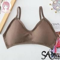 ราคา Sasa Girls Fashion A60 สปอร์ตบราสายเดี่ยวผ้าร่อง แบบสวม ฟองน้ำถอดได้ (6670702920)