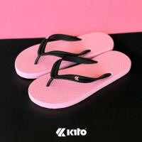 ราคา SCPPLaza รองเท้าแตะ รองเท้าฟองน้ำ หูคีบ หูหนีบ Kito AP88 สีดำ ชมพู BlackPink (16318943020)