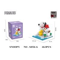 ราคา HSANHE เลโก้นาโน ตัวต่อเลโก้Snoopy เลโก้การ์ตูนตัวใหญ่ เลโก้สนูปปี้ เลโก้น่ารักๆ เลโก้ snoopy (18558698794)