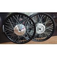 ราคา ชุดล้อดำขอบเรียบ 1 40x17 พร้อมดุมกระจกเงา ใส่ W100 110 ดรัมหน้าDream ทุกรุ่น (8738836596)