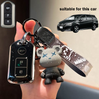 ราคา ปลอกกุญแจสำหรับรถโตโยต้า ปลอกกุญแจ Toyota wish ปลอกกุญแจสวยหรู ปลอกกุญแจ Toyota พวงกุญแจ wish ปลอกกุญแจน่ารัก wish ปลอกกุญแจแฟชั่น (18484997343)
