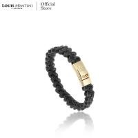 ราคา Louis Montini Nature Trinkets สร้อยข้อมือหนังวัวแท้ หนังถักแฮนด์เมด LEABL002 (19787534565)