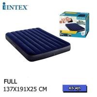 ราคา ที่นอนINTEX ที่นอนเป่าลม ผิวกำมะหยี่นุ่มนอนสบาย ที่นอนปิคนิค เบาะรองนอน เบาะลม ที่นอน Classic Downy Airbed 2 5 ฟุต 3 5 ฟุต 4 5 ฟุต 5 ฟุต (14956390609)
