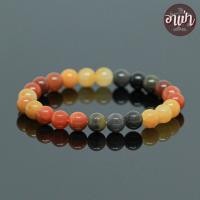 ราคา อาเป่า หินหยกน้ำผึ้ง 3 สี แท้ 100 Honey Jade ขนาด 8 มิล คัดหิน เสริมโชคลาภทางการเงิน กำไลหินสี กำไลหินนำโชค หยกน้ำผึ้ กำไลหยก หินสีเหลือง (1047548402)