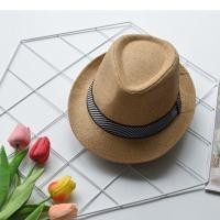 ราคา หมวกทรงปานามา 166 หมวกสานทรงไมเคิล หมวกแจ๊ส รุ่นปีกสั้น สายคาดลายทาง ส่งของทุกวัน พร้อมส่งจากไทย (19200780264)