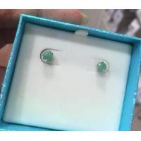 ราคา ต่างหูปักก้านเงินแท้ พลอยแท้ขนาด 4 มิล ทรงกลม สีสวย ทับทิมชมพูอมแดง ม่วงอเมทิสต์ เขียวมรกต ฟ้าบลูโทพาส สีแดงโกเมน (16122098335)