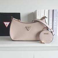 ราคา กระเป๋าสะพายไหล่ guess ทรงพอช แถมถุงผ้า รุ่น Alexie top กระเป๋าสะพายผู้หญิง (16418708862)