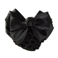 ราคา เน็ตผมผู้หญิง เน็ตติดผมสีดำ เน็ตคลุมผมสวยๆ ธนาคาร แฟชั่น สุภาพสตรี ปิ่นปักผม Bownot ดอกกุหลาบ หมวก กิ๊บติดผม Snood โบว์ผูกผม กิ๊บติดผม (19383575480)