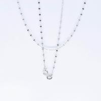 ราคา Princely สร้อยคอทองคำขาว18kลายจันทร์กระพริบนำเข้าจากอิตาลีของแท้100 มีบัตรรับประกัน (7869323197)