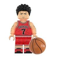 ราคา SLAM DUNK Minifigure Building Blocks ของเล่นสำหรับของขวัญเด็ก Action Figures รุ่นใช้งานร่วมกับ Lego (16930858806)