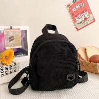 ราคา ifashionbagshop IF1923 กระเป๋าเป้สะพายหลังใบเล็กผ้าลูกฟูกใบเล็ก (20280736775)