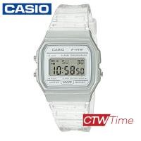 ราคา Casio Standard นาฬิกาข้อมือผู้ชาย ผู้หญิง สายเรซิ่น รุ่น F 91WS 7DF สีขาว (2939484058)