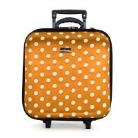 ราคา BAG BKK กระเป๋าเดินทางหน้านูน Wheal กระเป๋าล้อลากลายจุด ขนาด 16x16 นิ้ว Code F7801 16 (20255839604)