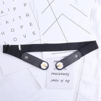 ราคา เข็มขัดผ้ายีนส์ลายทางสำหรับผู้หญิงเข็มขัดผ้ายีนส์แฟชั่นสไตล์ Ins ไร้รอยต่อติดแน่นทนทานปรับได้สายคาดเอวยีนส์ (12051777539)