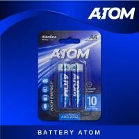 ราคา ชุดถ่าน Atom AA และ AAA Alkaline 1 5v คุณภาพดี อึด ทน ถ่านใช้แล้วทิ้ง (17806900374)