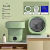 ราคา philips เครื่องซักผ้าmini พกพา ปั้นแห้ง 6 5L พับได้ แถมตะกร้า ท่อน้ำทิ้ง portable washing machine ถังซักผ้ามินิ (21274797752)