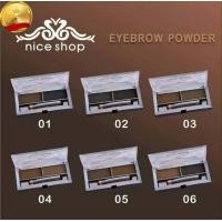 ราคา เขียนคิ้ว Nice Shop Eyebrow Powder ที่เขียนคิ้วฝุ่น Niceshop ตลับ 2 ช่อง เขียนคิ้วฝุ่นสองเฉดสี มาพร้อมพู่กันหัวตัด แปรงเบลน เขียนคิ้วฝุ่น Nice Shop กันน้ำ ย (4033338611)