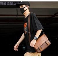 ราคา Tokyo boy รุ่น NE101 กระเป๋าสะพายไหล่ผู้ชาย สไตล์เรียบๆแบบหนัง PU กระเป๋าหนัง สะพายข้าง แฟชั่น เกาหลี ญี่ปุ่น ชาย หญิง (784260014)