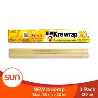 ราคา KREWRAP คีแลป ฟิล์มยืดหุ้มห่ออาหาร สามารถทนต่ออุณหภูมิร้อนและเย็น จำนวน 1 แพ็ค (16042553095)