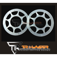 ราคา ฝาครอบดอกลำโพงราคาถูก ฝาครอบลำโพงno logoอะคริลิคขุ่นไม่มีไฟ ขนาด 6 5 และ 8 นิ้วแบบนูน จำนวน 1 คู่ (12663622769)