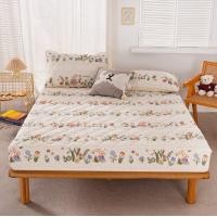 ราคา ชุดผ้าปูที่นอนกันน้ำ 100 ผ้าปูที่นอนบุนวมหนา กันน้แผ่น แผ่นถ่ายน้ำมัน แผ่นซักระบายอากาศได้ 3 5 ฟุต 5 ฟุต 6 ฟุต (19395684584)