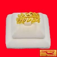 ราคา Ring No 67RD แหวนหุ้มทอง แหวนผู้หญิง แหวนแฟชั่นทองชุบ ลายใบมะกอก นน 1 สลึง งานเคลือบแก้วหนาพิเศษ ชุบทองไมครอน พร้อมส่ง (17166218230)