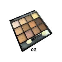 ราคา ราคาส่ง อายแชโดว์โทนนู้ดน้ำตาล MYAZHI Matte 12 Clors Eyeshadow Palette เนื้อแมท No MY2017 (20884288225)