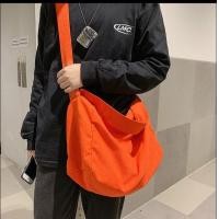 ราคา เกาหลี Ulzzang แฟชั่นผ้าใบชายความจุสูงกระเป๋าสะพายกระเป๋าสะพายไหล่กระเป๋าสะพายข้างกระเป๋าใส่เอกสารสำหรับผู้ชาย (9644399950)