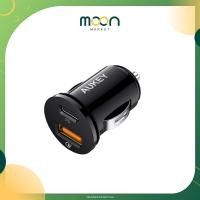 ราคา Aukey หัวชาร์จในรถ CC Y11 30W Mix 2 Port For Car Charger with PD QC 3 0 Black Moon Market Mall (20803722887)