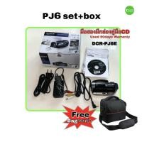 ราคา Sony Handycam DCR PJ6 Projector camcorder กล้องวีดีโอ โปรเจคเตอร์ในตัว 70X zoom Used มือสองมีกล่องคู่มือCD ประกันสูง3เดือน (20610559341)