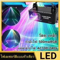 ราคา CP ไฟเลเซอร์สีแบบหัวเดียว ไฟรูปแบบ ไฟเลเซอร์ RGB แสงเลเซอร์ ไฟปาร์ตี้ ไฟเวที เอฟเฟกต์รูปแบบต่างๆ ไฟ LED ไฟ Laser show system (21126614391)