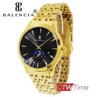 ราคา BALENCIA Fasion Wacth นาฬิกาข้อมือผู้ชาย สแตนเลสแท้ รุ่น W 2288 G G สีทอง (1713246746)