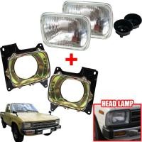 ราคา ชุดไฟหน้า KOITO เบ้าไฟหน้า รุ่น โตโยต้า ไฮลักซ์ TOYOTA HILUX LN40 RN40 ม้ากระโดด ปี 1978 1989 1 ชุด (14136894824)