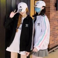 ราคา adidasเสื้อแจ็คเก็ตเกาหลีลำลองทุกตัว ฟรีไซส์หน้าอก85cm 110cm ใส่ได้น้ำหนัก40kg 75kg (5382936047)