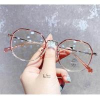ราคา 0 75 1 25 1 75 2 25 2 75สำเร็จรูปสายตาสั้นแว่นตาผู้หญิงรอบป้องกันแสงสีฟ้าสายตาสั้นแว่นตาที่มีลบเกรด (15569106542)