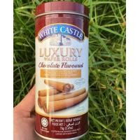 ราคา ผลิตใหม่ ซื้อ 4ชิ้นลด 20บาทอัตโนมัติ เวเฟอร์ พระราชวัง WHITE CASTLE LUXURY WAFER ROLLS สอดไส้ครีม หลายรสชาติ (21077067064)